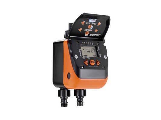 DUPLO EVOLUTION 8410 Programmatore da rubinetto a doppia uscita da 3/4