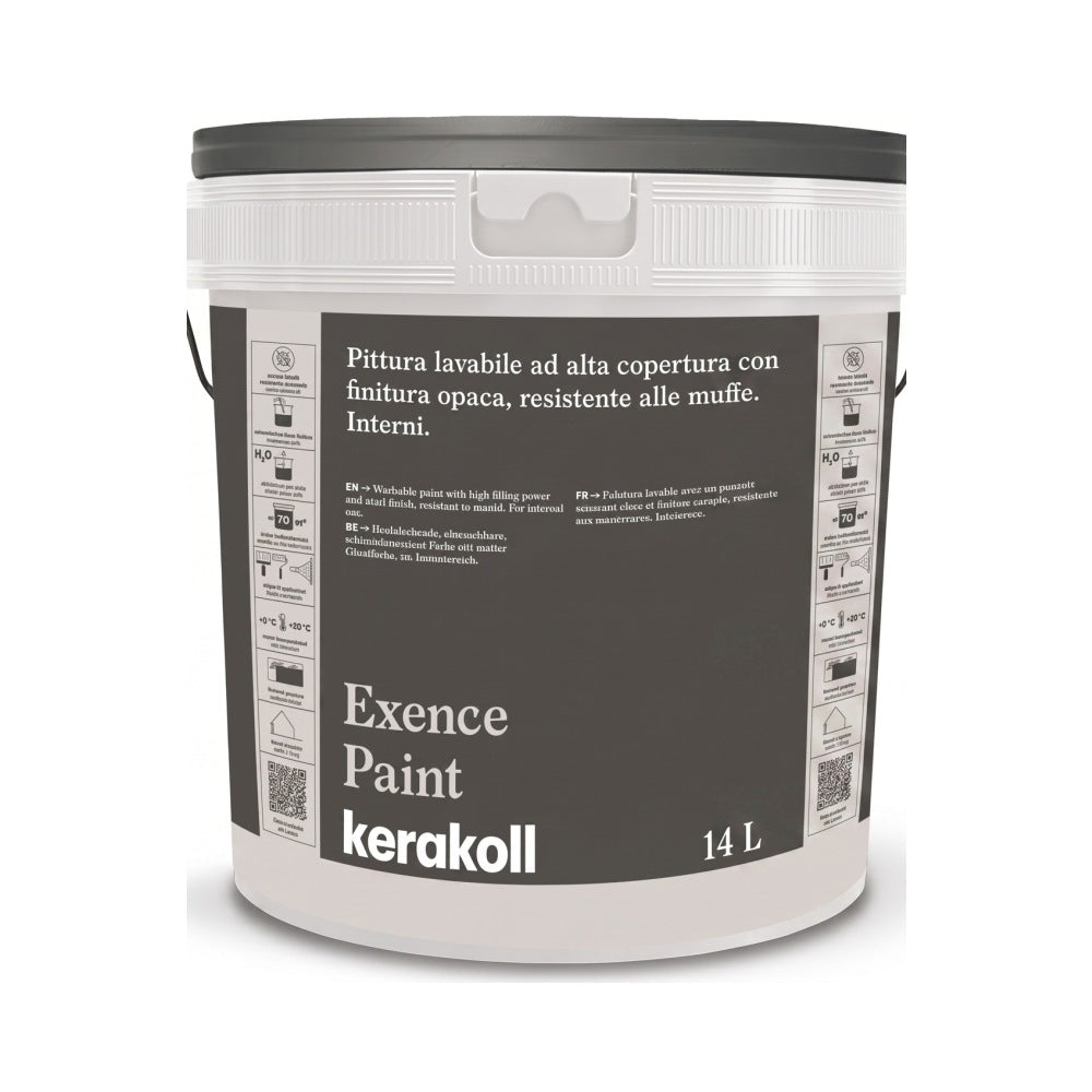 EXENCE PAINT - Pittura Lavabile Antimuffa Opaca - KERAKOLL