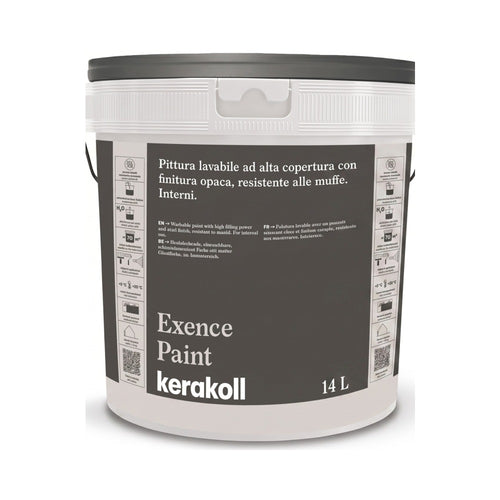 EXENCE PAINT - Pittura Lavabile Antimuffa Opaca - KERAKOLL