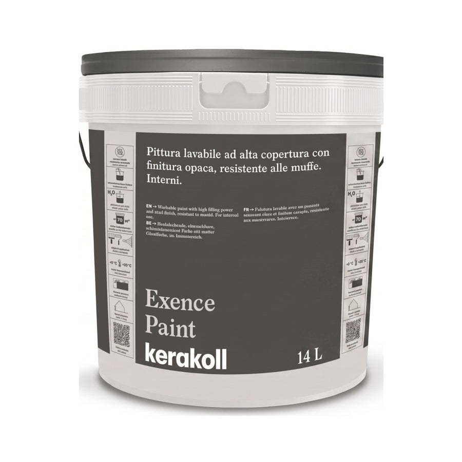 EXENCE PAINT - Pittura Lavabile Antimuffa Opaca - KERAKOLL